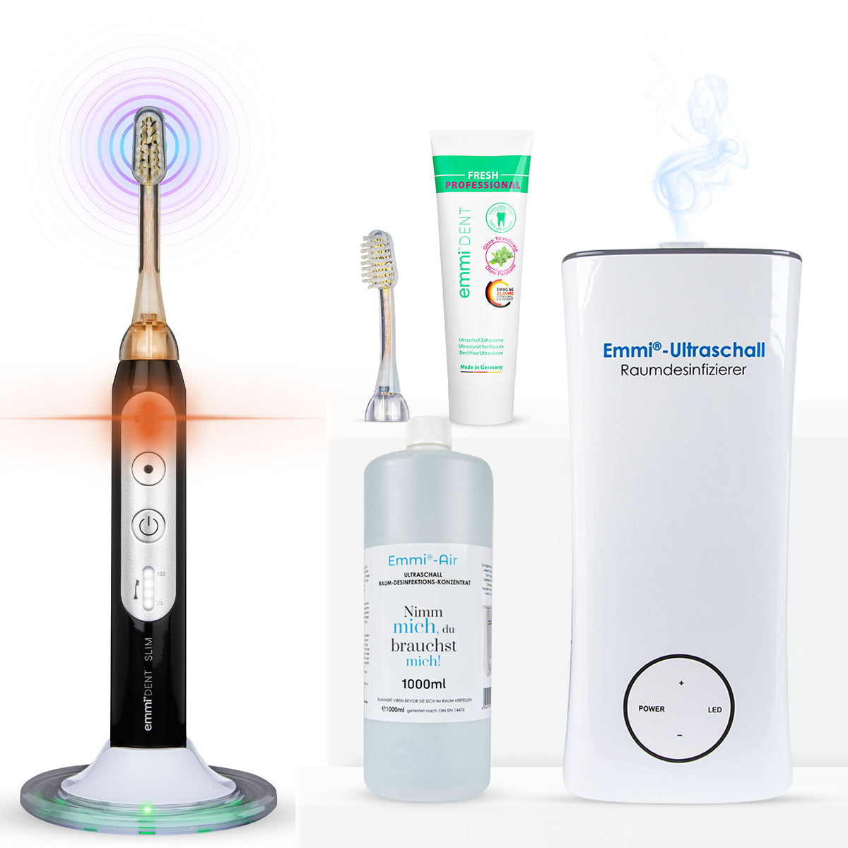 Ultraschallzahnbürste Slim Home Set