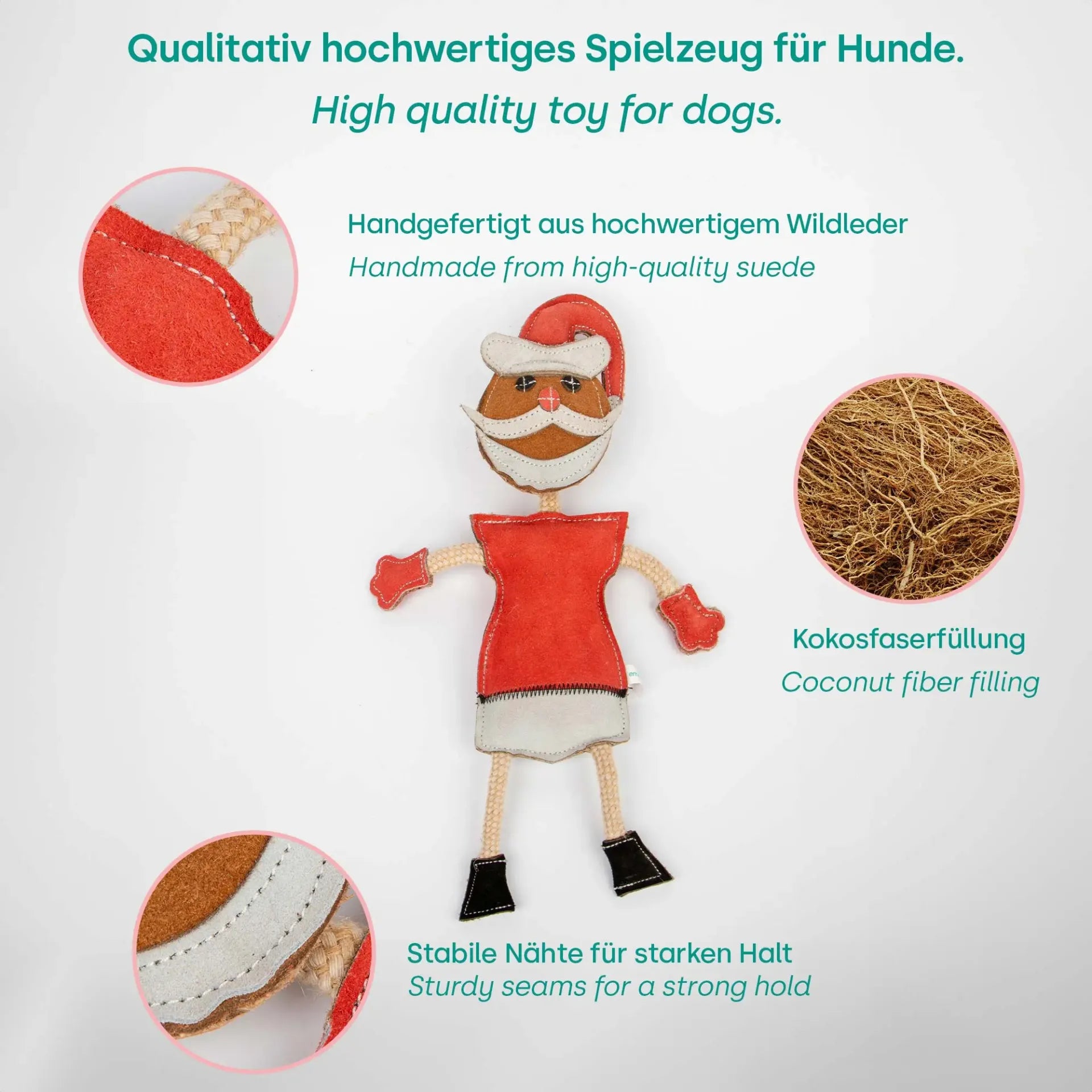 tug toy Xmas Santa