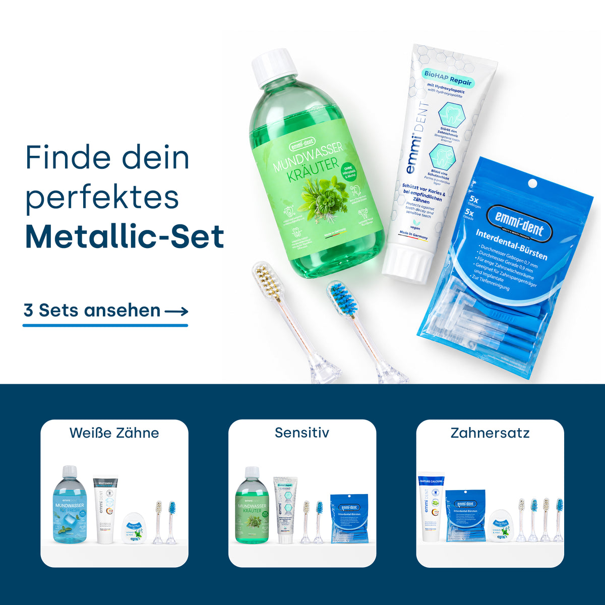 Metallic Nachfüll-Sets