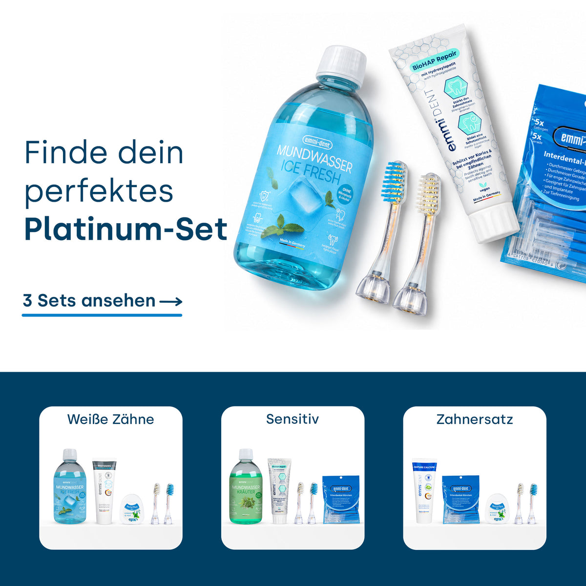 Nachfüll-Sets Platinum