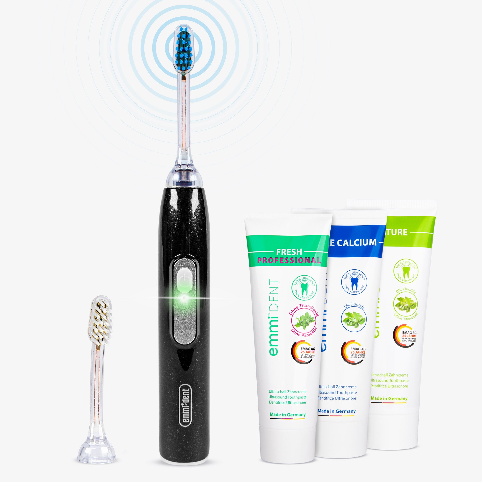 Ultrasonic toothbrush Metallic Nature Set