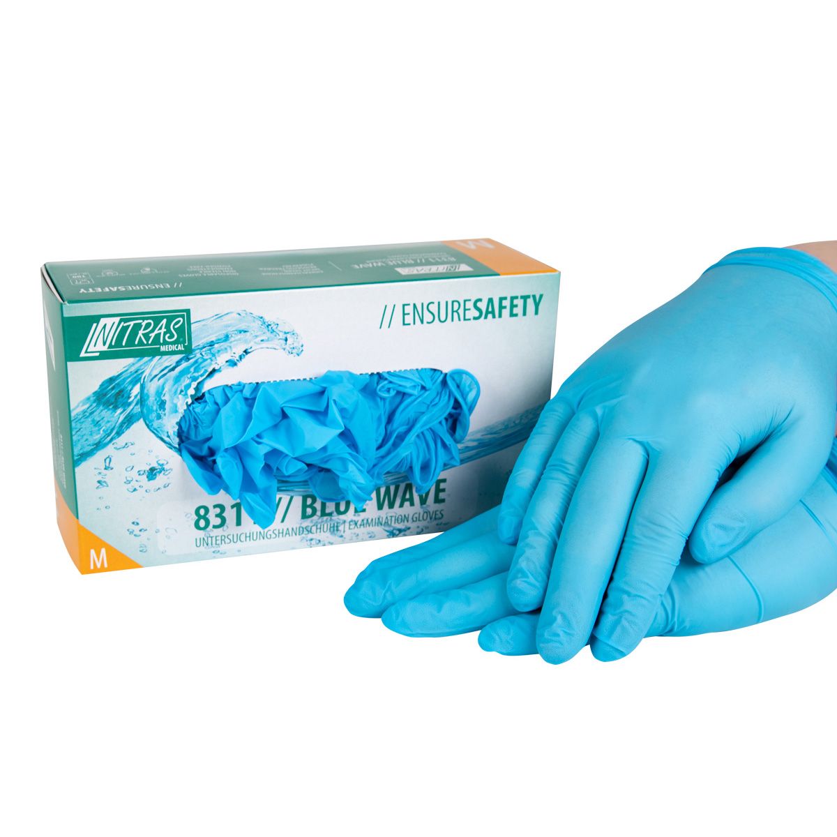 Nitrile Gloves Blue Wave