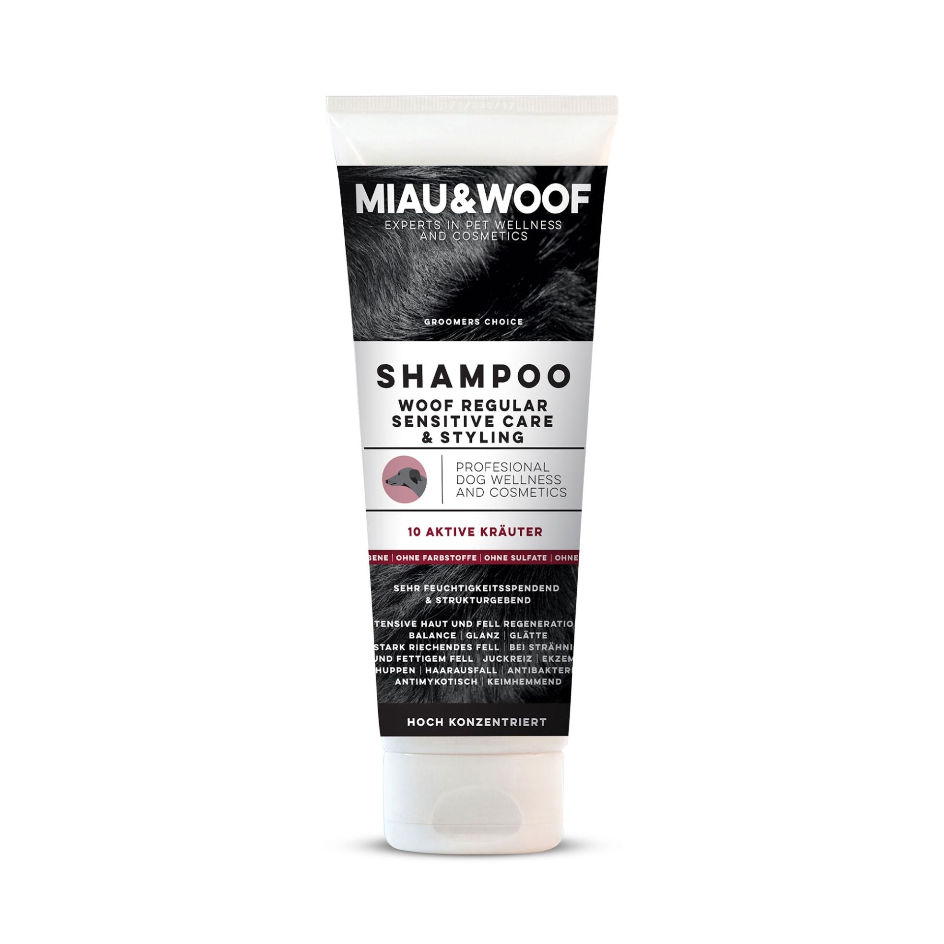 WOOF Regular Sensitive Care &amp; Styling Care Tube 250ml