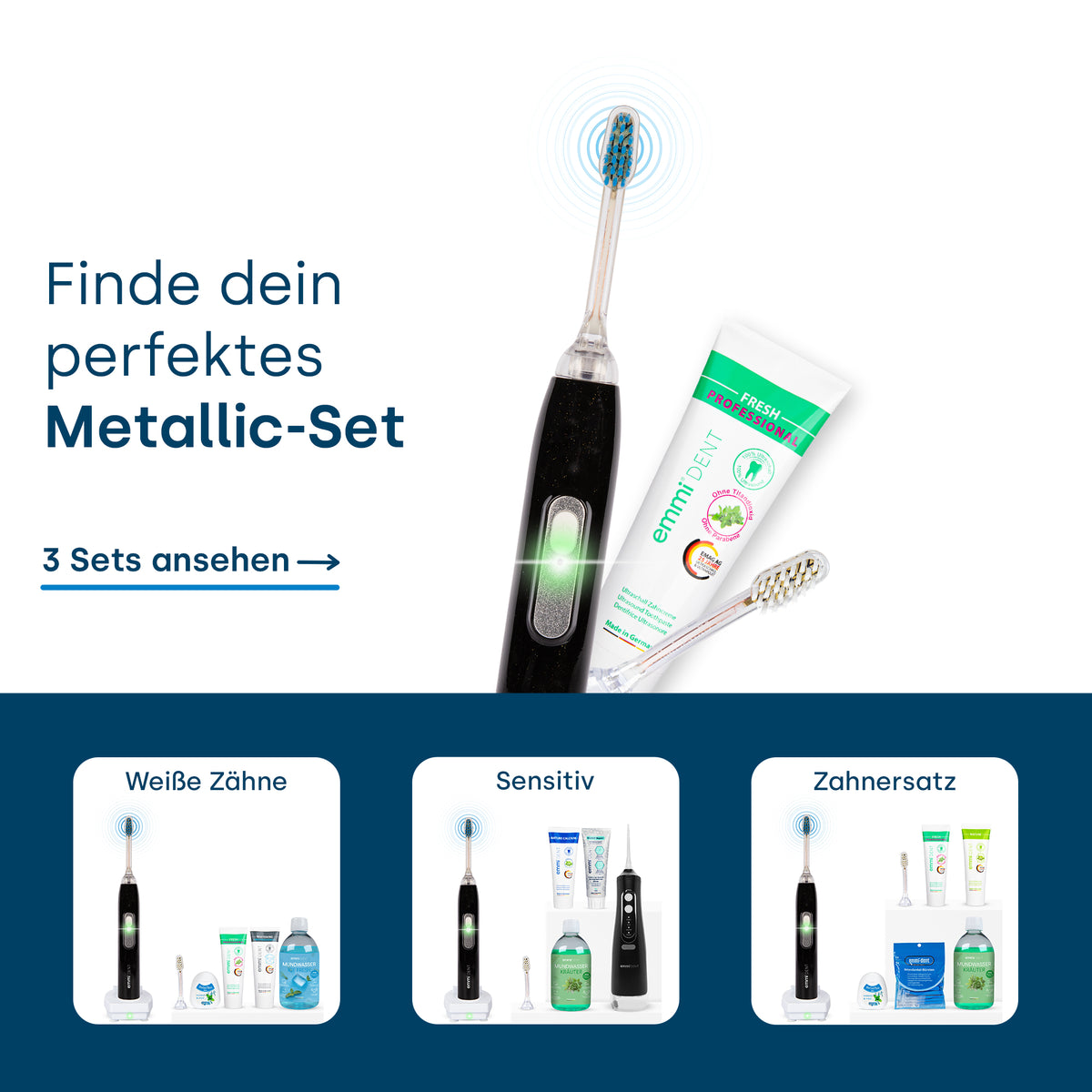 Angebots-Sets Metallic