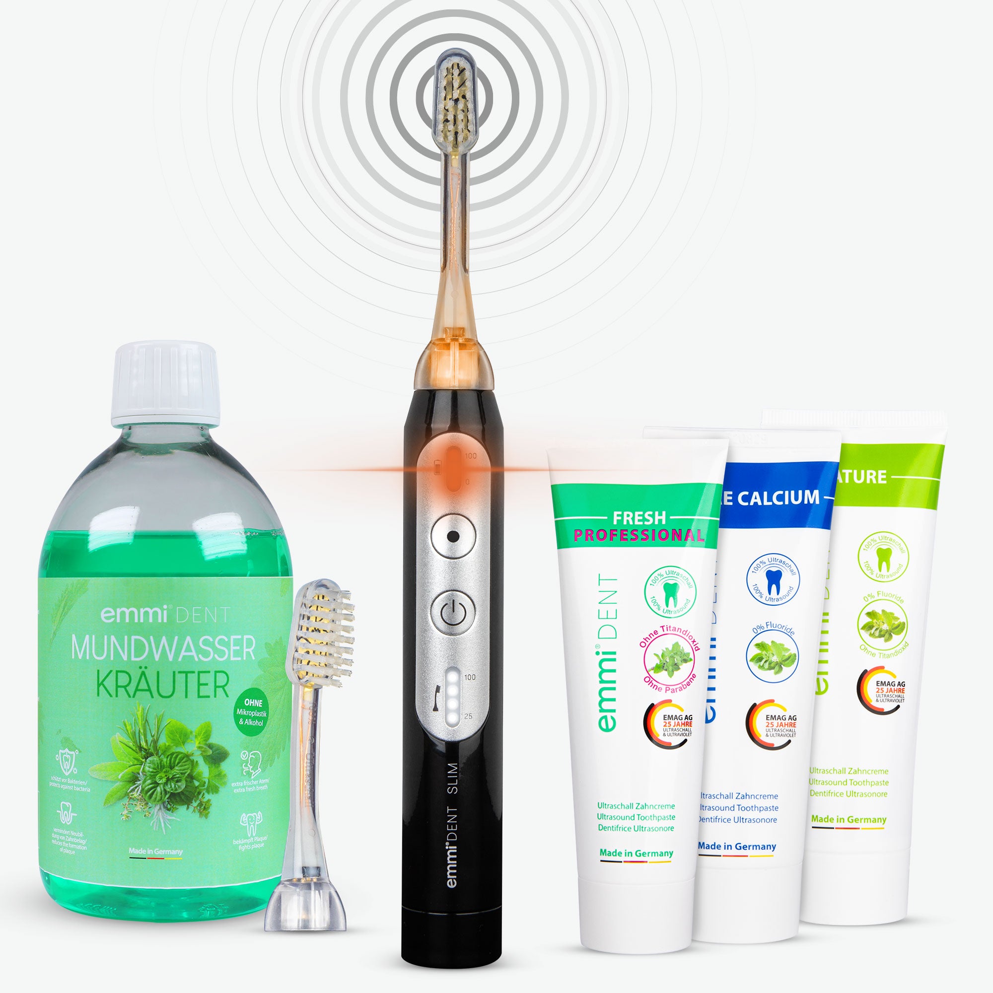 Spazzolino da denti ultrasonico Slim Nature Set