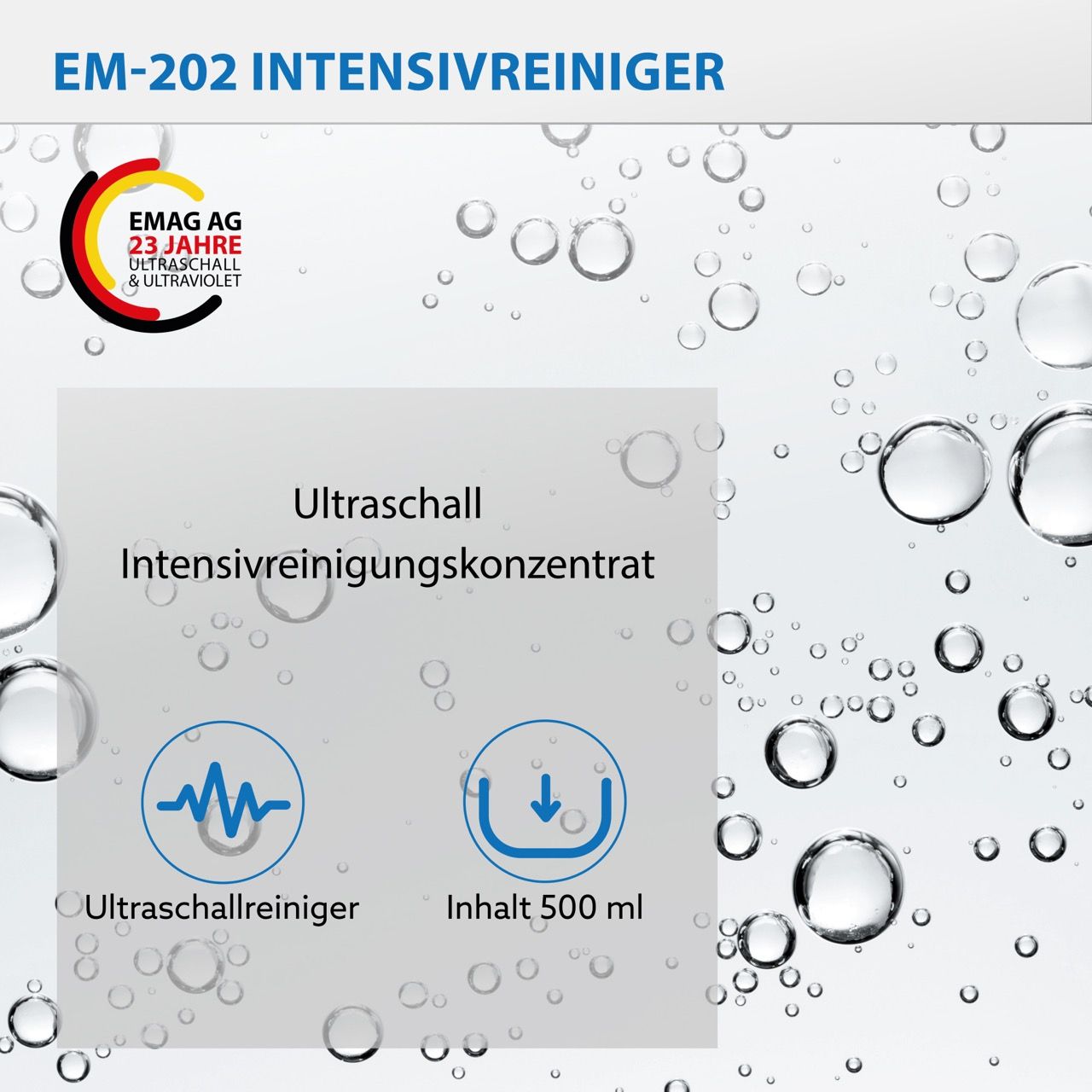 Nettoyant intensif / Nettoyant pour instruments EM-202