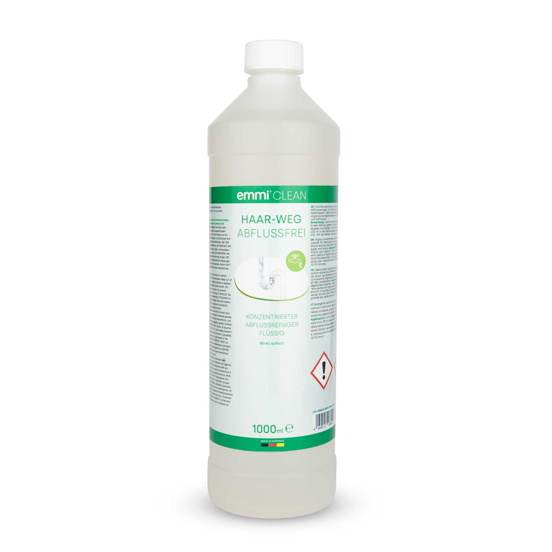 Déboucheur de canalisations Haar-Weg 1000 ml