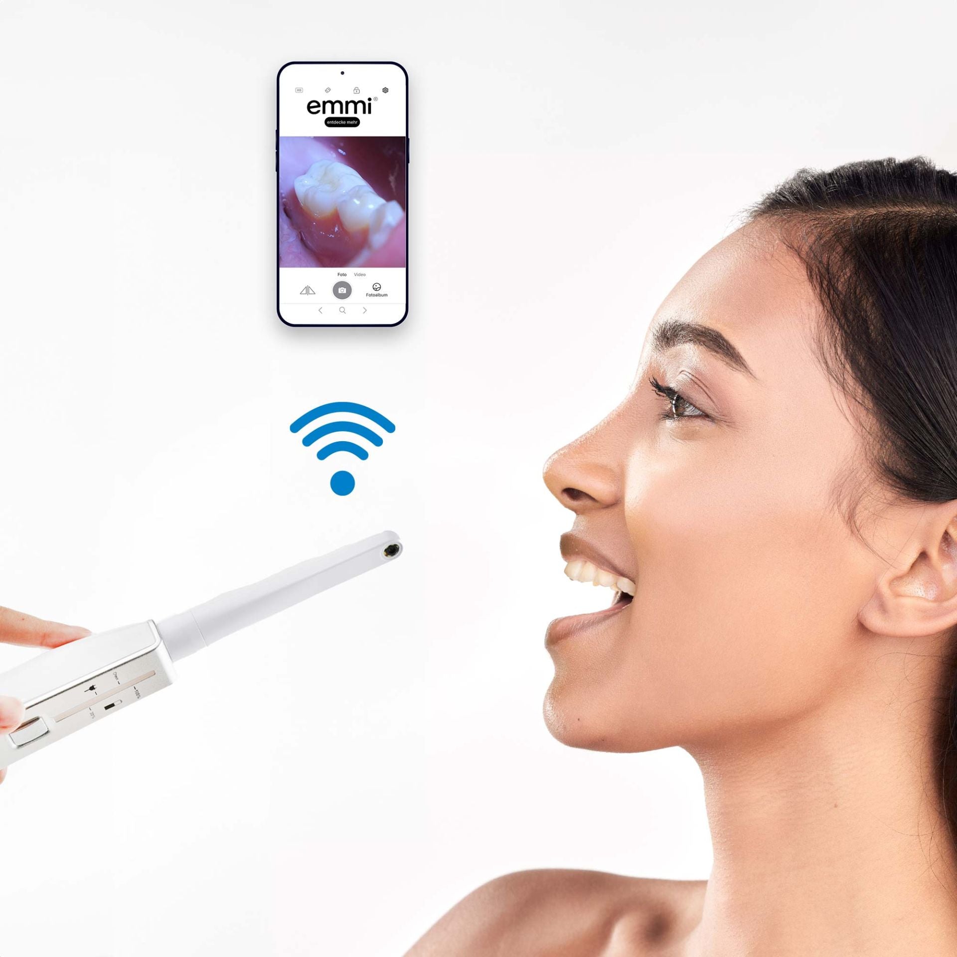 Ultrasonic toothbrush Platinum CAM