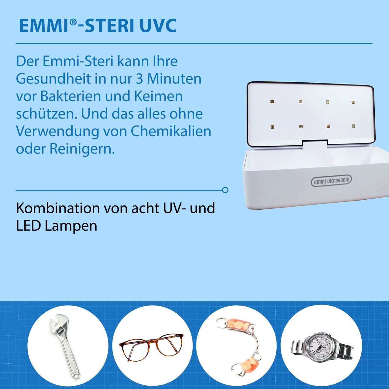 LED UVC stérile